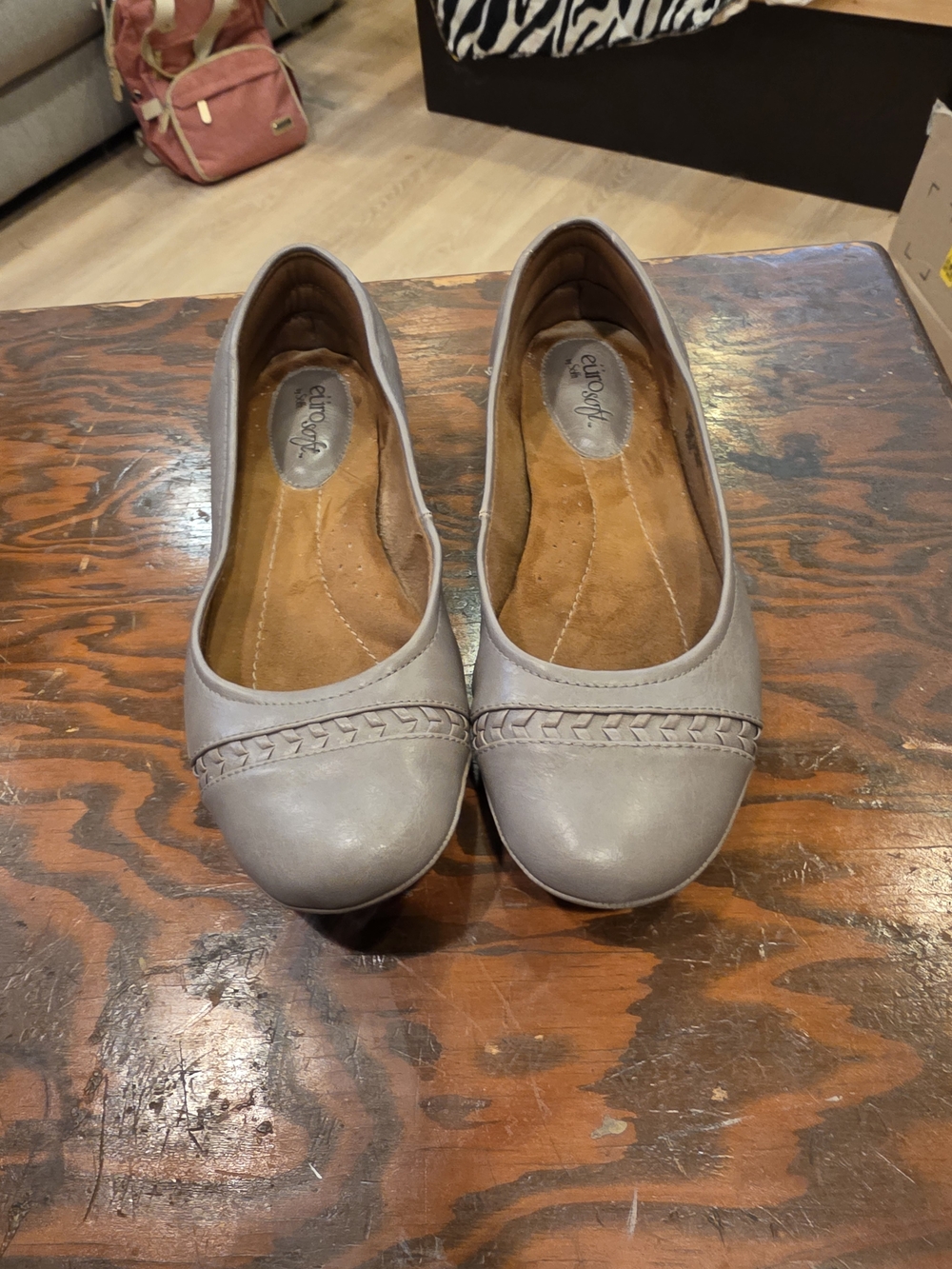 Everyday Comfort Gray Ballet Flats